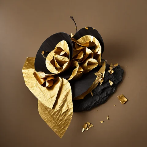 Gold Leaf Atelier personalised wall art collection